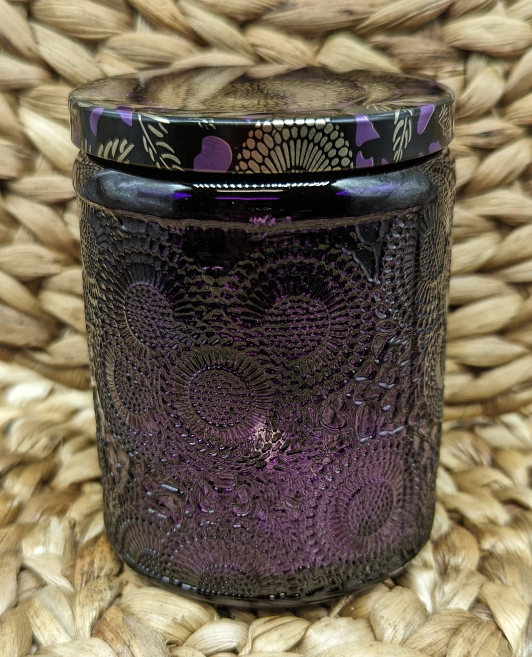 Purple Glow Candle